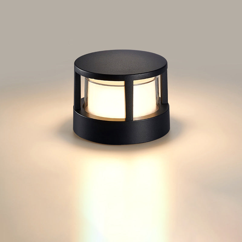 Outdoor LED Lawn Light With Industrial Waterproof Aluminium Cylinder