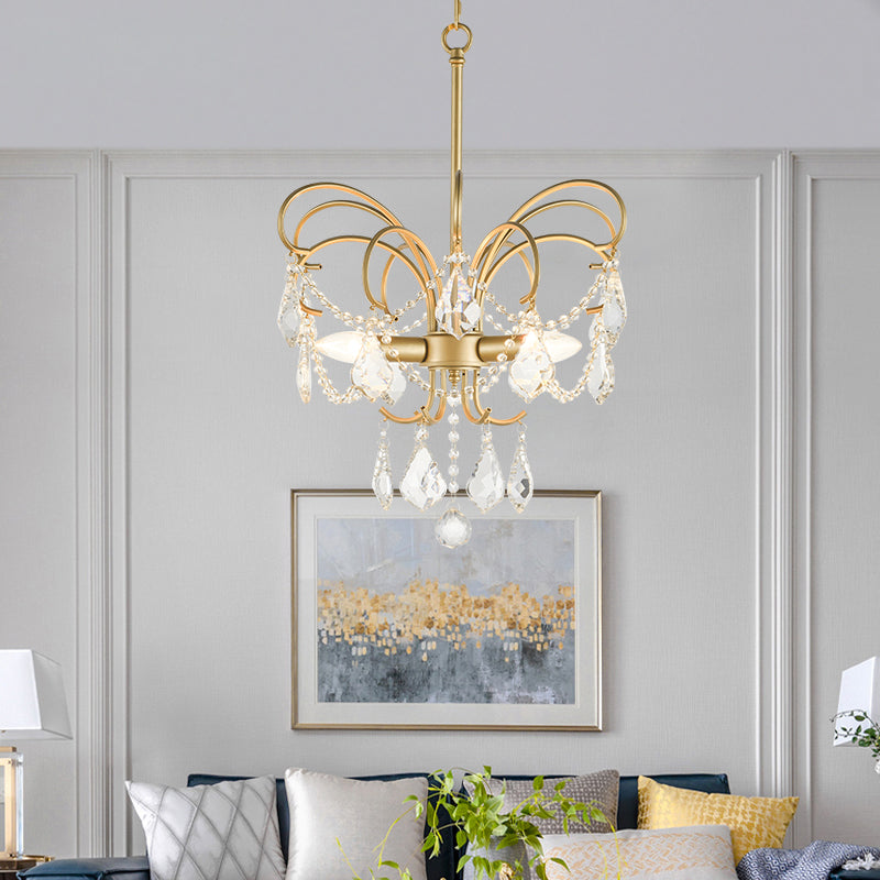 Stropní lampa AstraLume Butterfly do obývacího pokoje, elegantní domácí doplněk