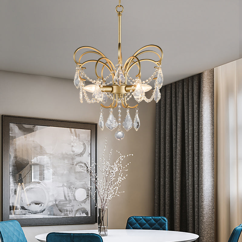 Stropní lampa AstraLume Butterfly do obývacího pokoje, elegantní domácí doplněk