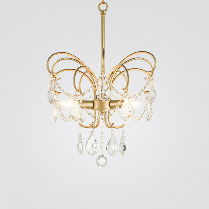 Stropní lampa AstraLume Butterfly do obývacího pokoje, elegantní domácí doplněk
