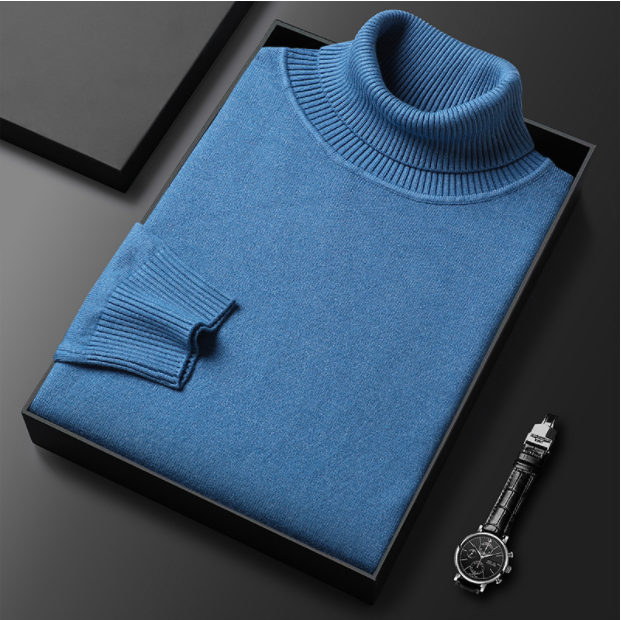 Lorien Luxury Line Herrar Kashmir Bomull Polotröja