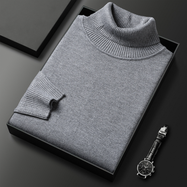 Lorien Luxury Line Herrar Kashmir Bomull Polotröja