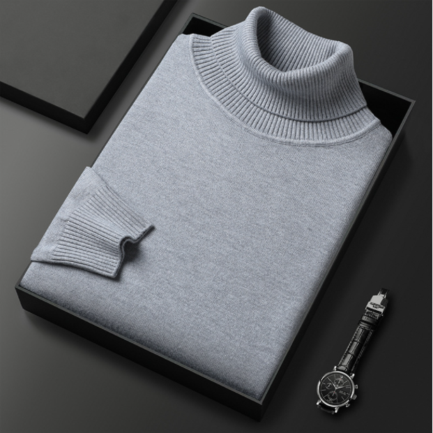 Lorien Luxury Line Herrar Kashmir Bomull Polotröja