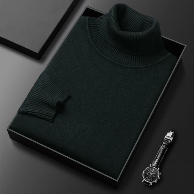 Lorien Luxury Line Herrar Kashmir Bomull Polotröja