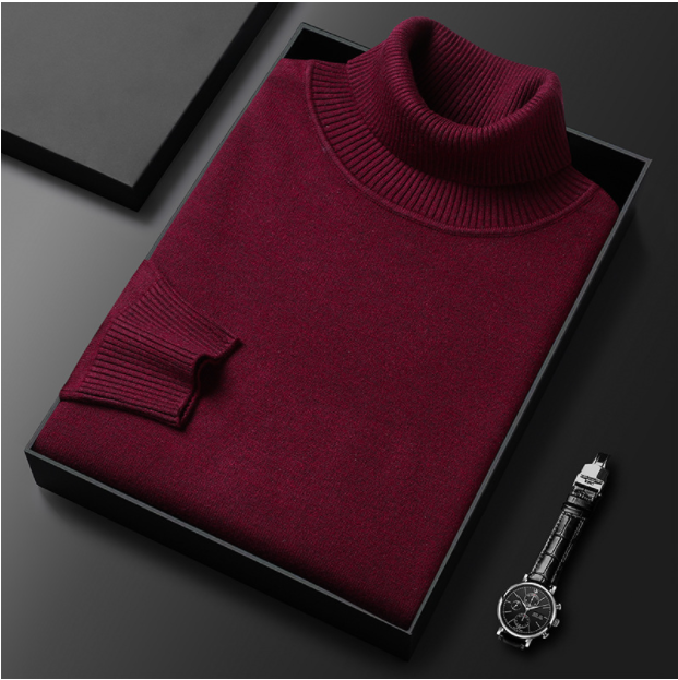 Lorien Luxury Line Herrar Kashmir Bomull Polotröja
