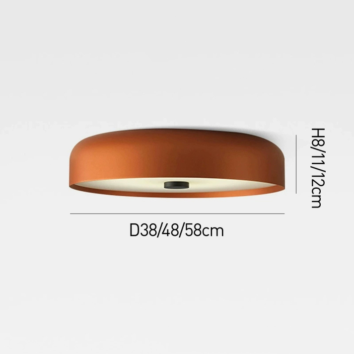 Retro stijl Noordse plafondlamp minimalistische LED opbouwlamp