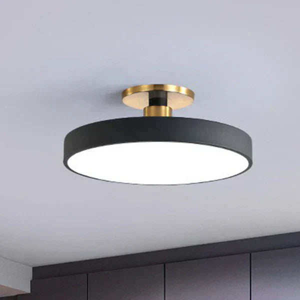 Kulaté LED akrylové stropní světlo pro skandinávské ložnice a obývací pokoje 30 40 50 60 cm