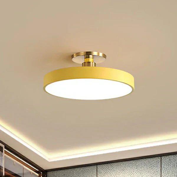 Kulaté LED akrylové stropní světlo pro skandinávské ložnice a obývací pokoje 30 40 50 60 cm