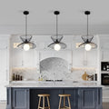 Adjustable Black Pendant Light With Retro Industrial Design