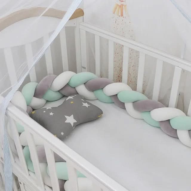 CozyNest Gewebtes Babykissen für sicheren und erholsamen Schlaf