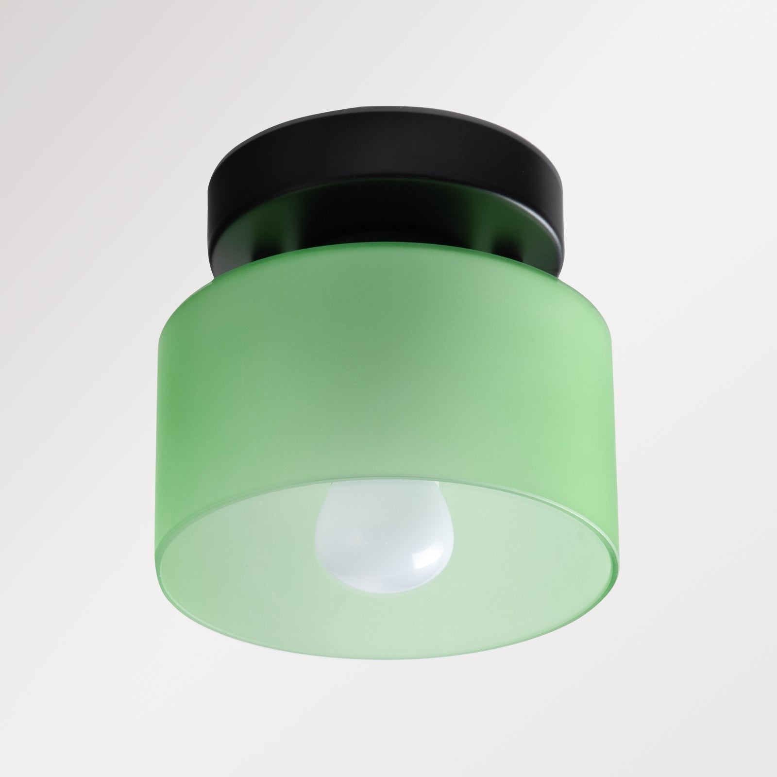 Lámpara de techo retro de vidrio ámbar E27/E26 para cocina, pasillo y sala de estar