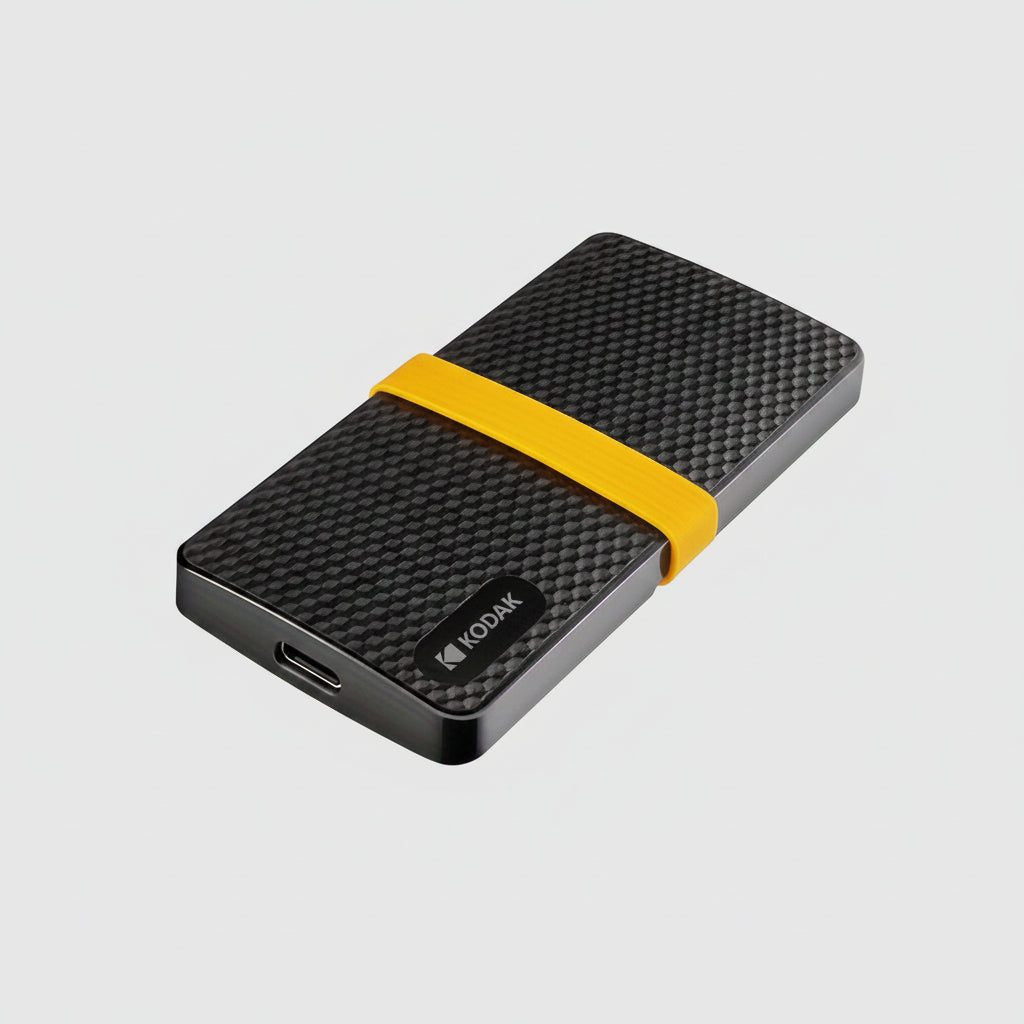 Compact USB-C SSD External Drive For Tablet File Storage