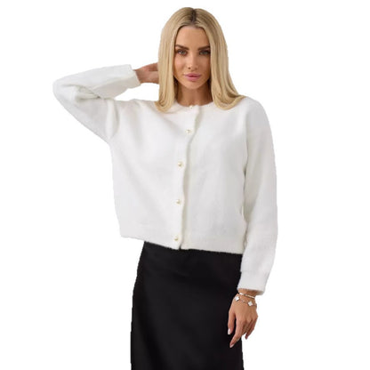 Cardigan tricoté en laine