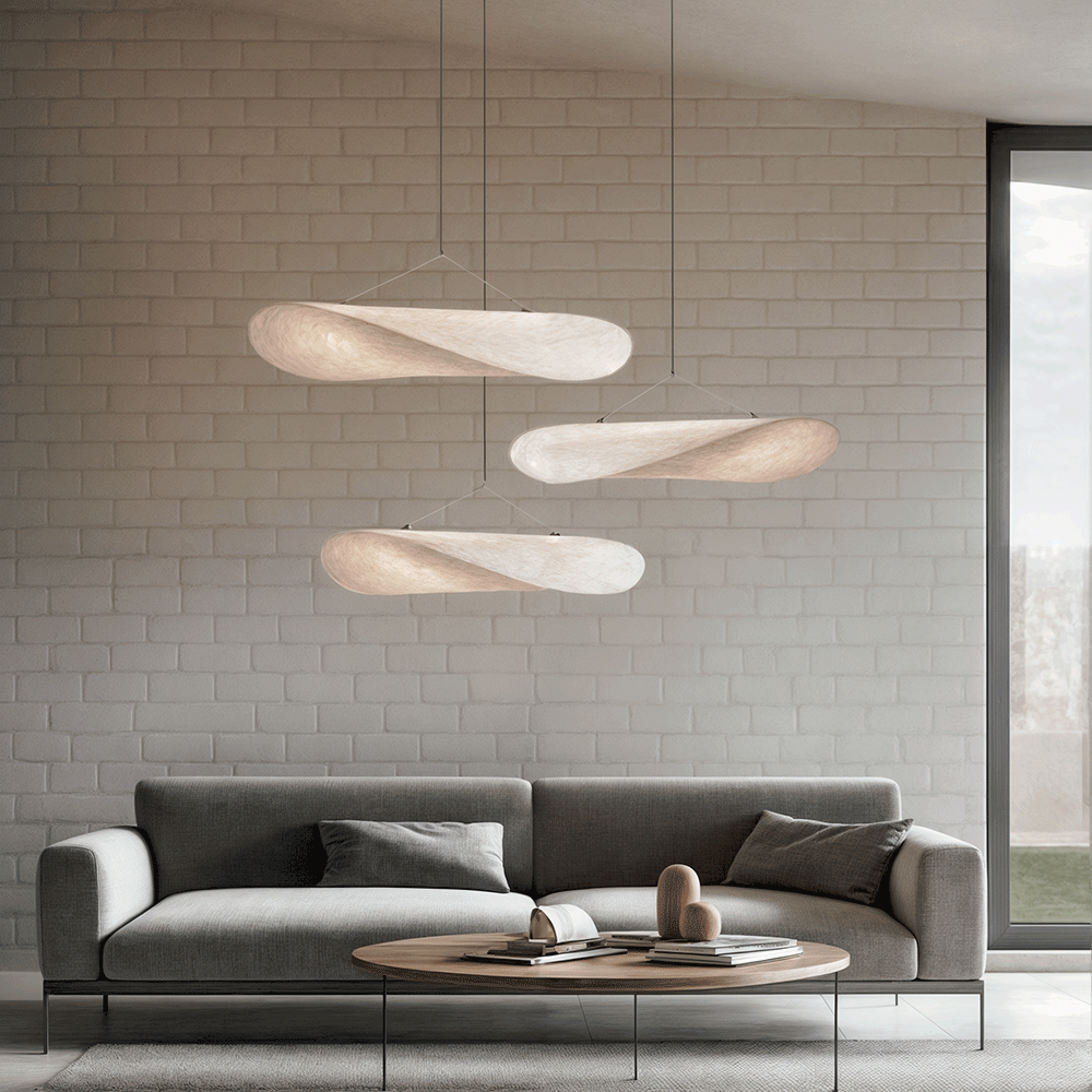 Aether Leaf Kronleuchter für zeitgenössische Wohnbereiche in eleganter Form