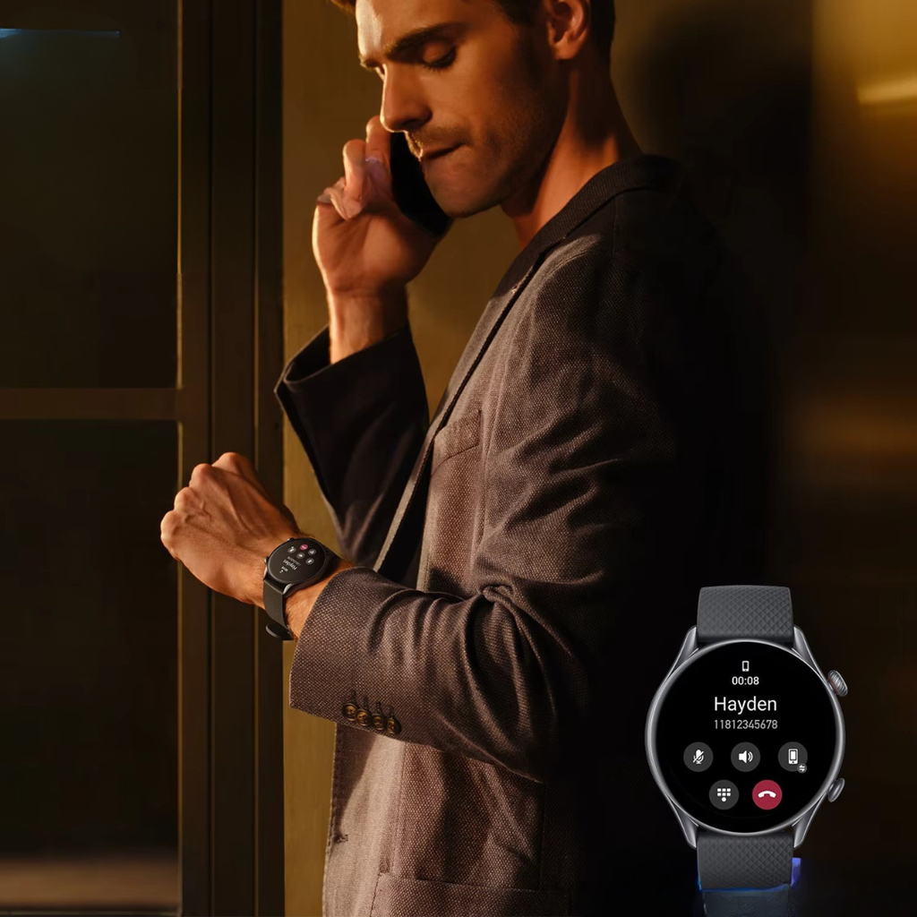 Fitness Smartwatch With AMOLED Display Activity Tracker And Bluetooth Watch | Rosalyssa