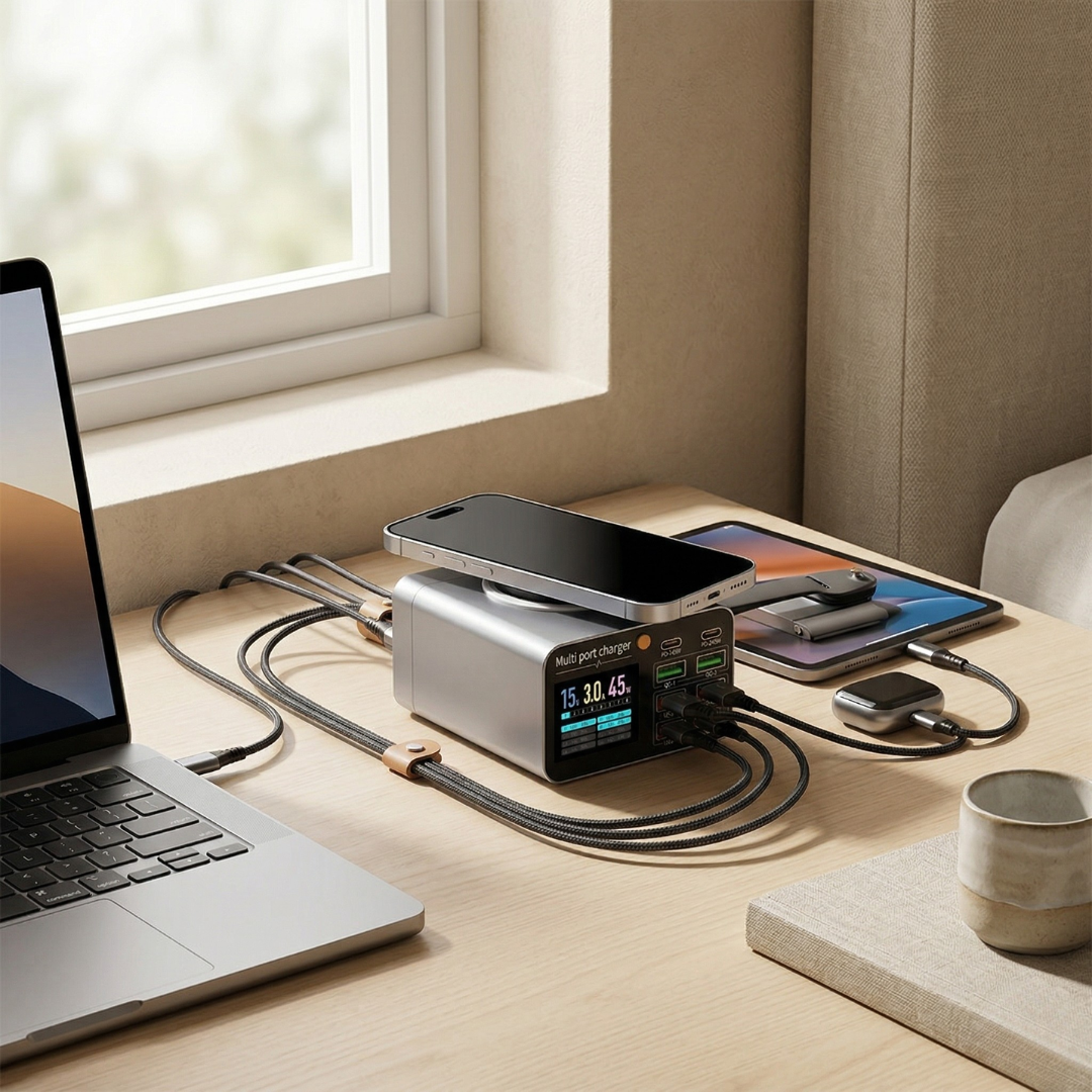 Multi-Port USB Charging Station For All Your Devices | Rosalyssa