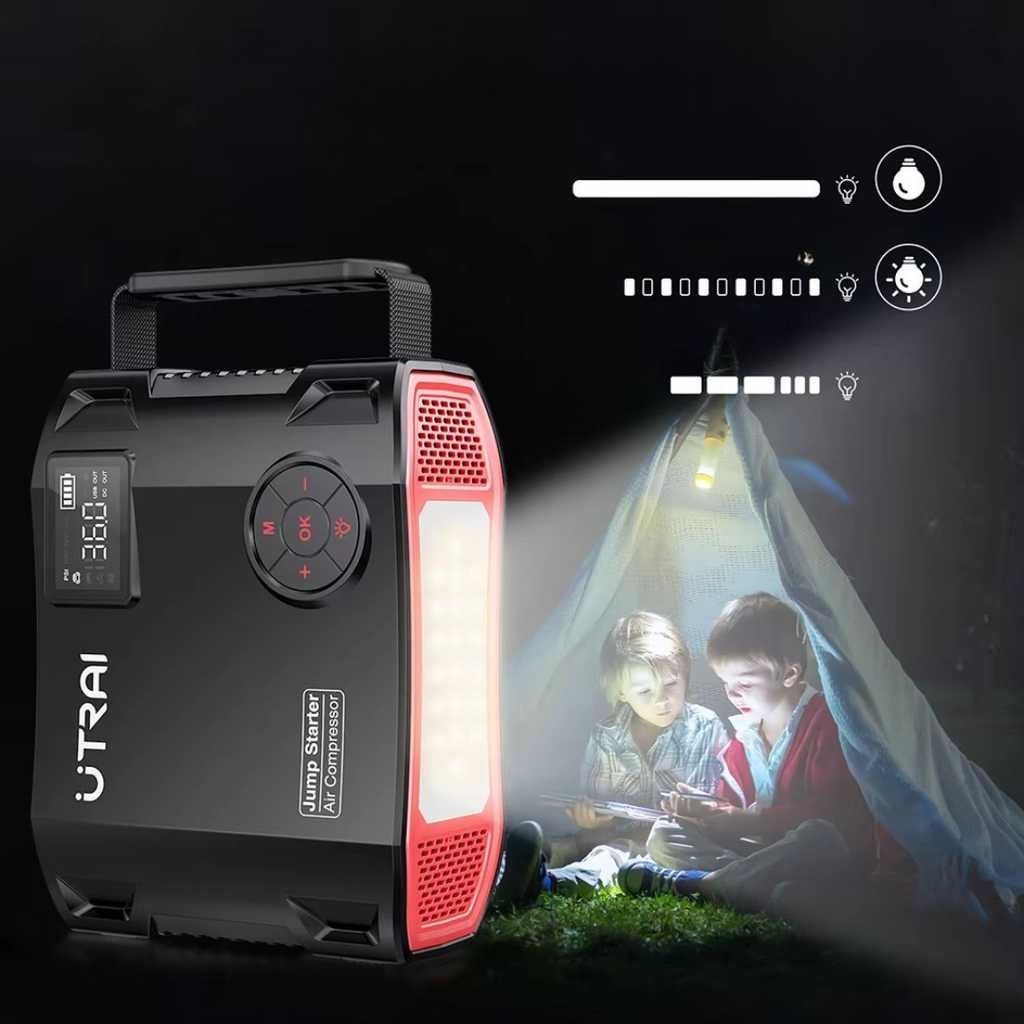 UTRAI 2000A Portable Jump Starter Pack With Power Bank | Rosalyssa