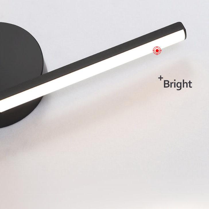 Applique murale LED Curves Line avec arc sculptural lumineux