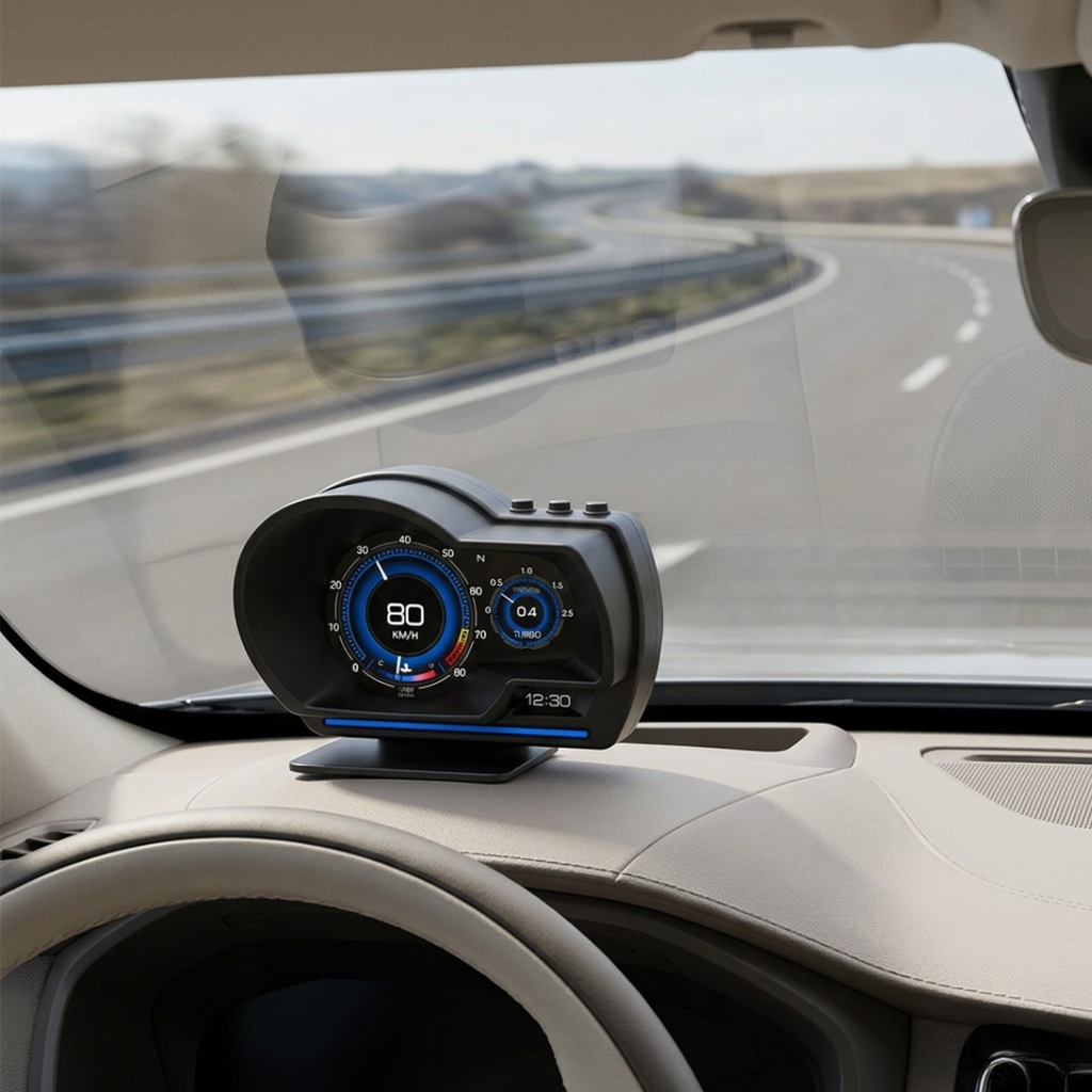 OBD2車用ヘッドアップディスプレイ 車両ダッシュ情報表示 | ロザリッサ