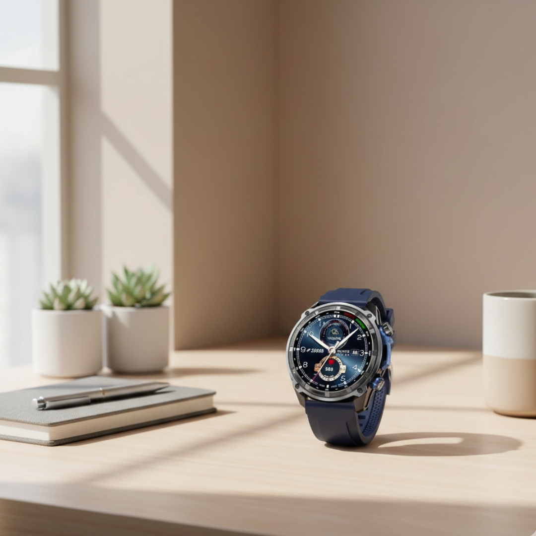 Smartwatch GPS impermeabile da esterno con mappe offline – Orologio attività | Rosalyssa