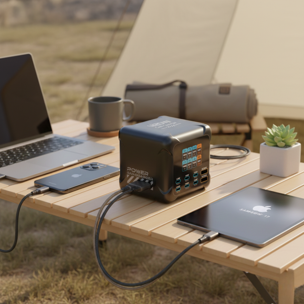 محور شحن سريع GaN لشواحن USB-C متعددة الأجهزة | روزاليسا