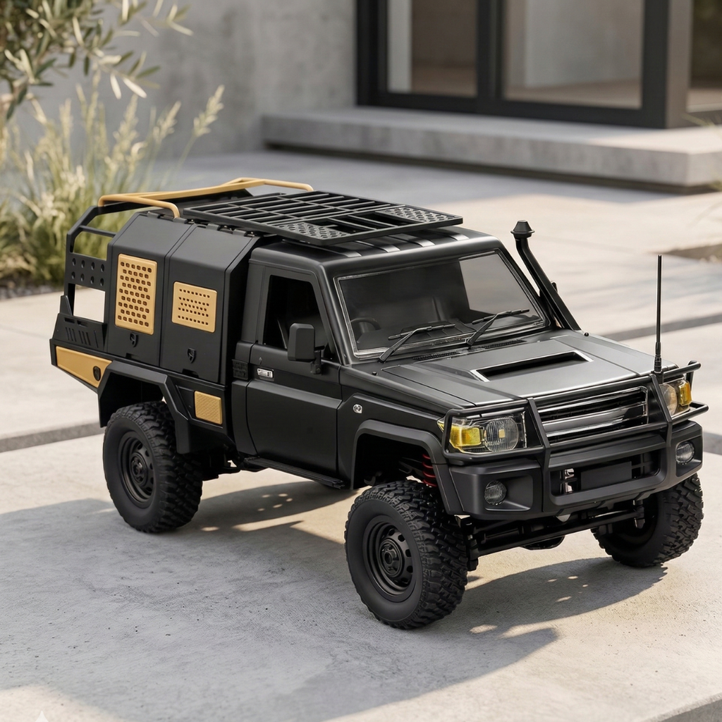 RC terénní auto Rosalyssa 1:12 měřítko 4WD pro lezení v terénu a dálkové ovládání