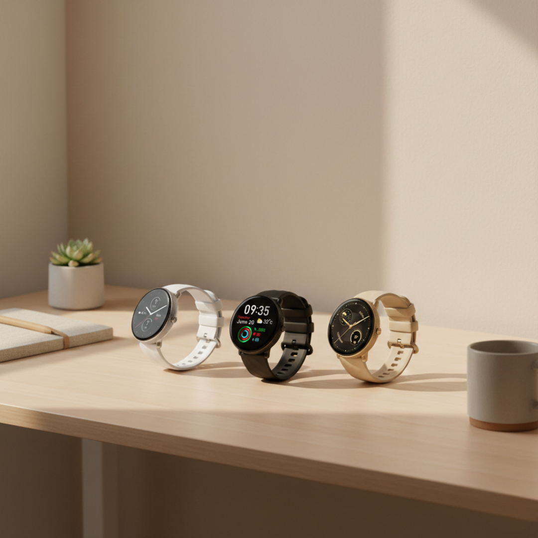 AMOLED Smartwatch With Bluetooth Calling And Waterproof Stainless Steel Smart Watch | Rosalyssa