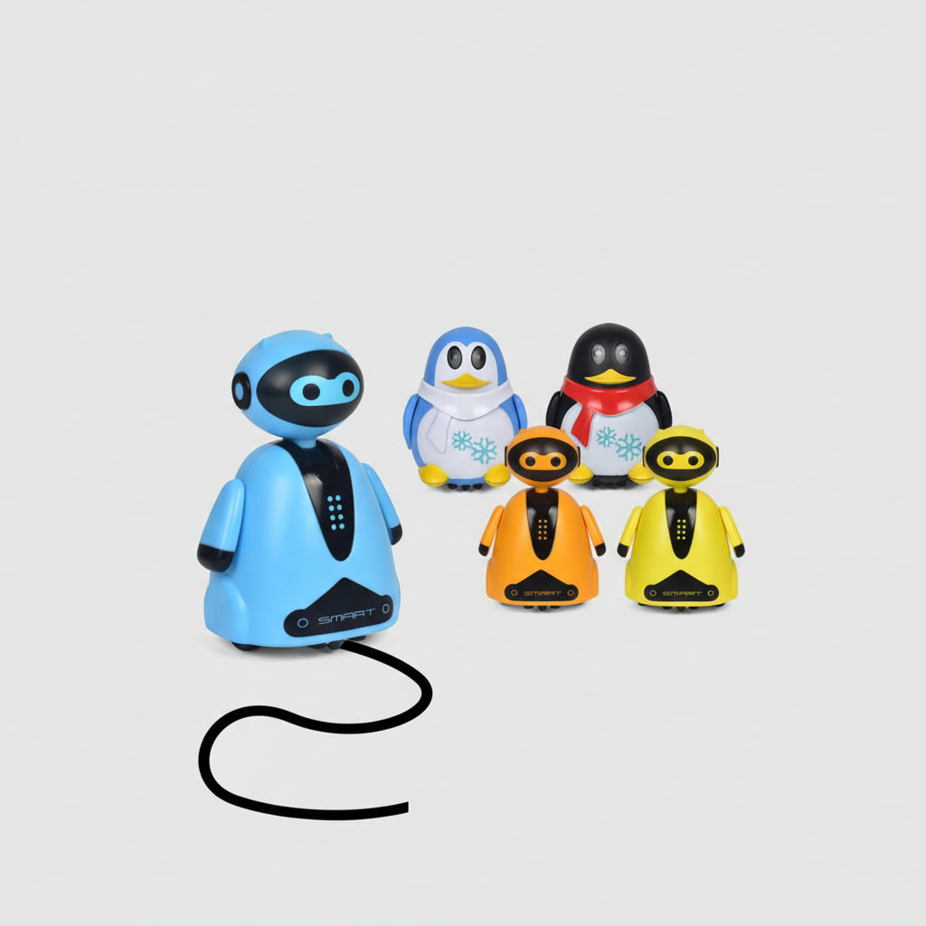 Kids Drawing Robot With Line Tracing Action For Creative Play
