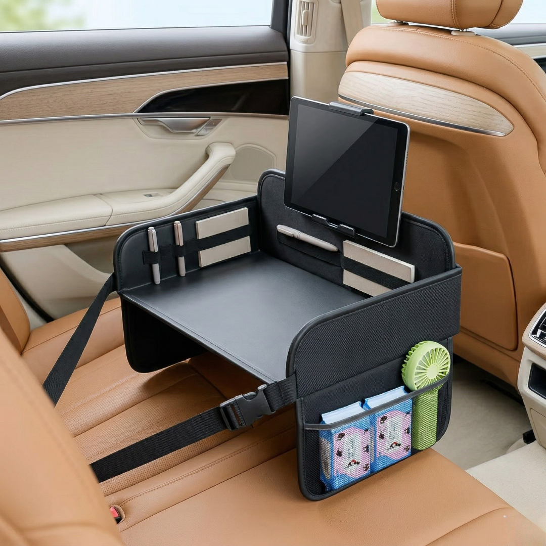 Autositz-Tablett-Organizer für Reisen, Essen und Zeichnen | Rosalyssa