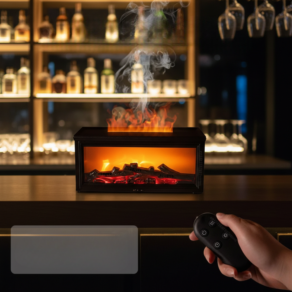 Flame Mist Ultrasonic Aroma Diffuser For Home Or Office | Rosalyssa