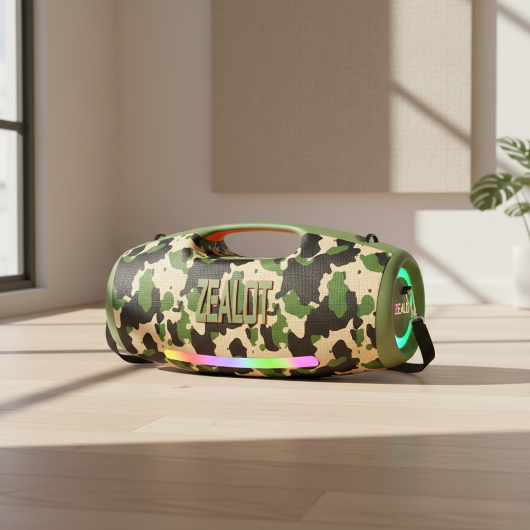 Kompaktní Bluetooth reproduktor Přenosný bezdrátový reproduktor pro každodenní použití | Rosalyssa