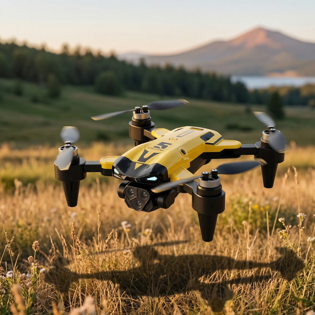 Dron 8K z potrójnym systemem kamer do szczegółowego obrazowania z powietrza | Rosalyssa