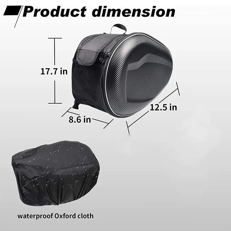 TrailGuard Duo Waterproof Motorbike Saddlebags With Large Storage Space