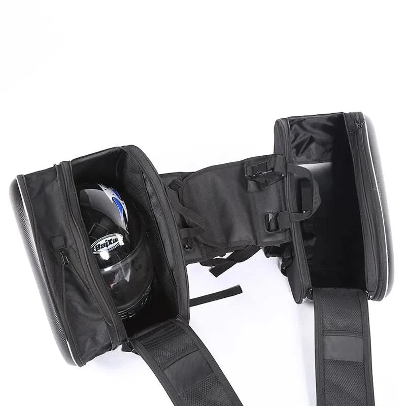 TrailGuard Duo Waterproof Motorbike Saddlebags With Large Storage Space