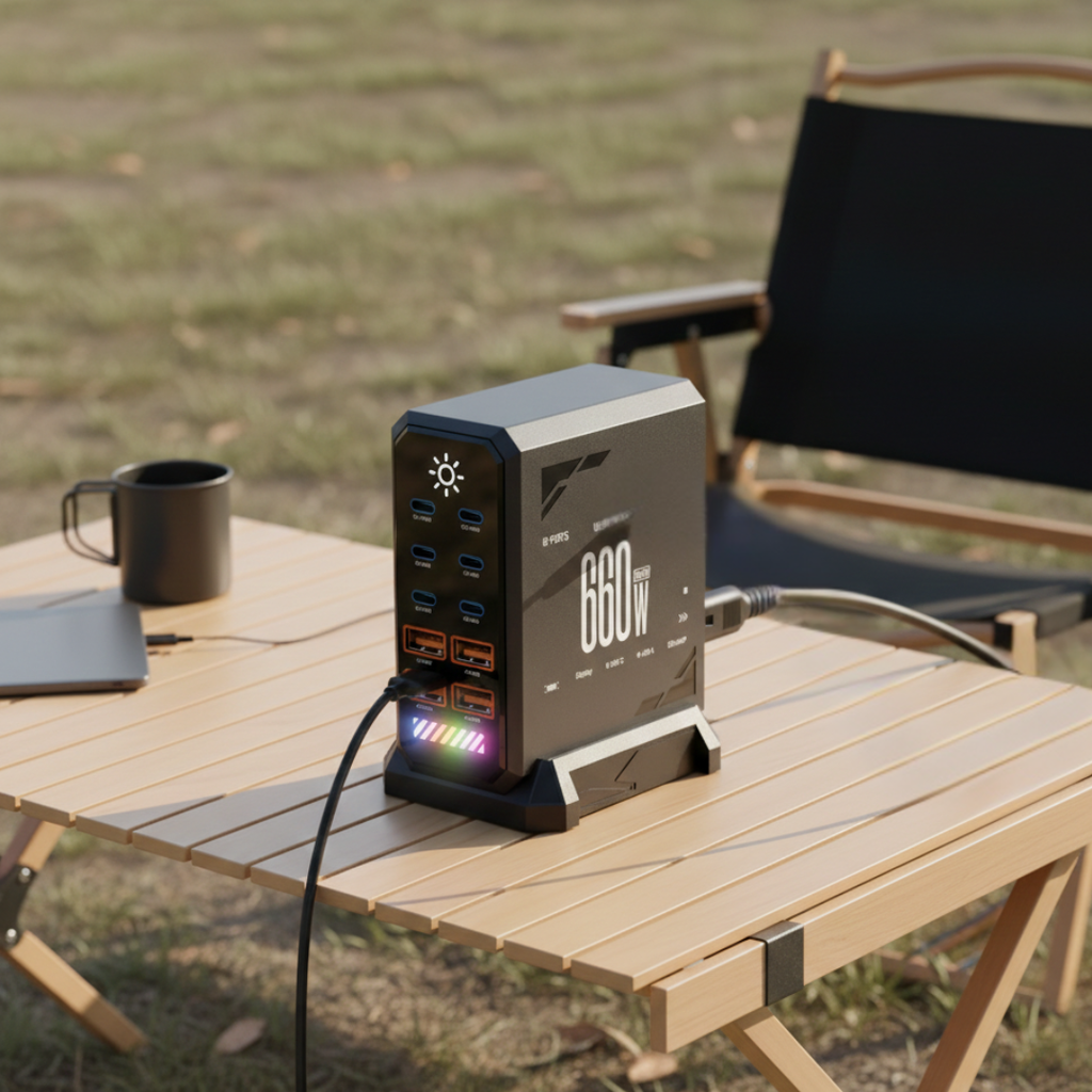 USB-C Charging Station for Multiple Devices and More | Rosalyssa