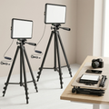 写真撮影とストリーミングセットアップ用LEDビデオライトキット | Rosalyssa