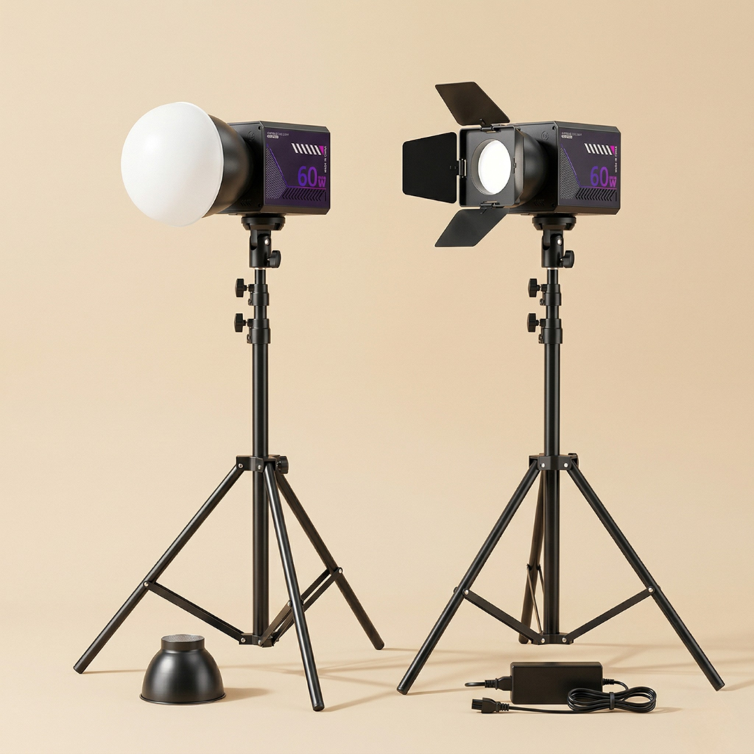 Portable RGB Video Light for Photography and Streaming | Rosalyssa
