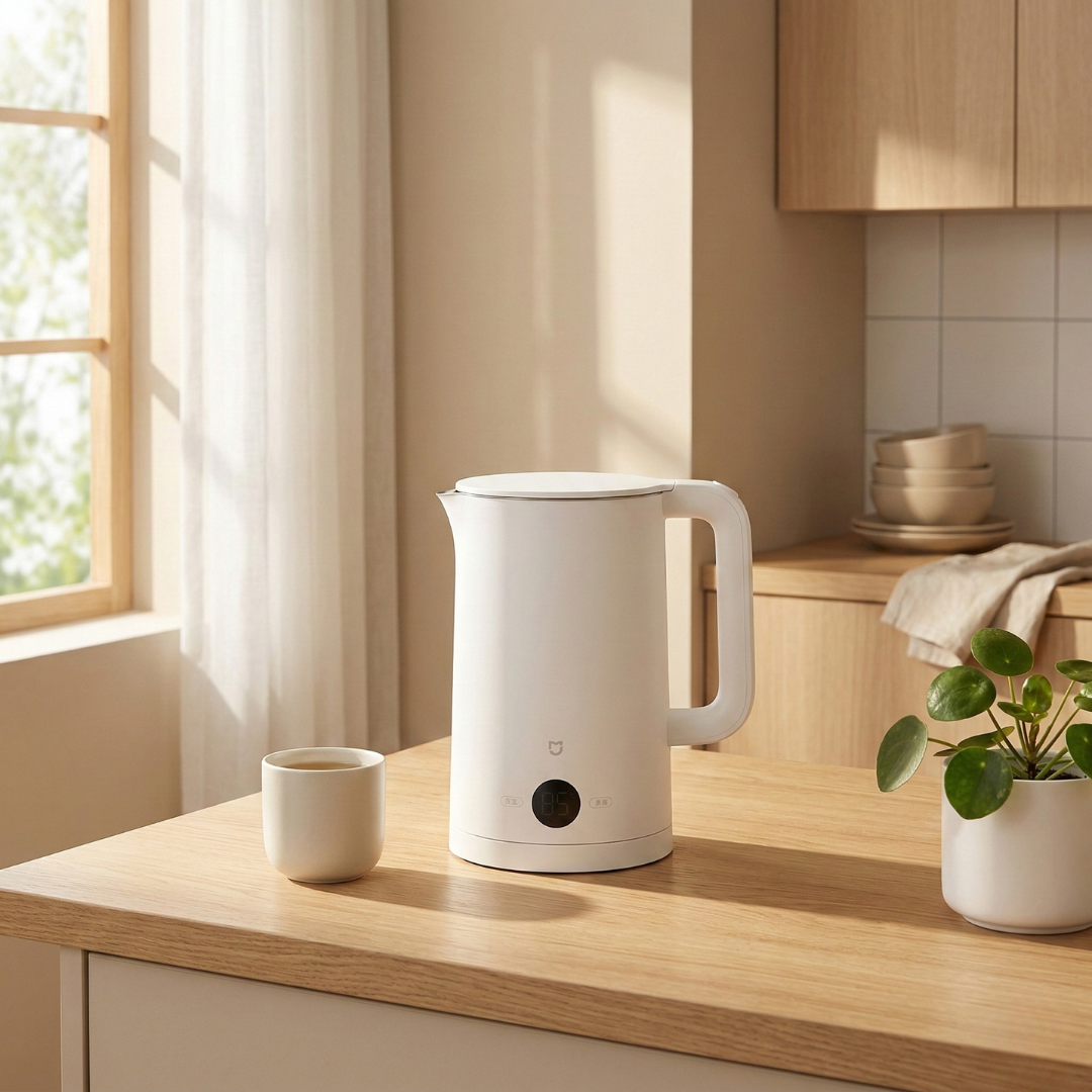 Stainless Steel Electric Kettle 1.7L Capacity For Home Kitchen | Rosalyssa