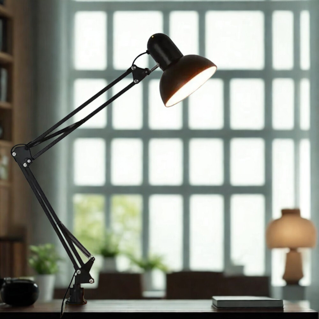 Lampe de table moderne réglable pour bureau à domicile et salon | Rosalyssa