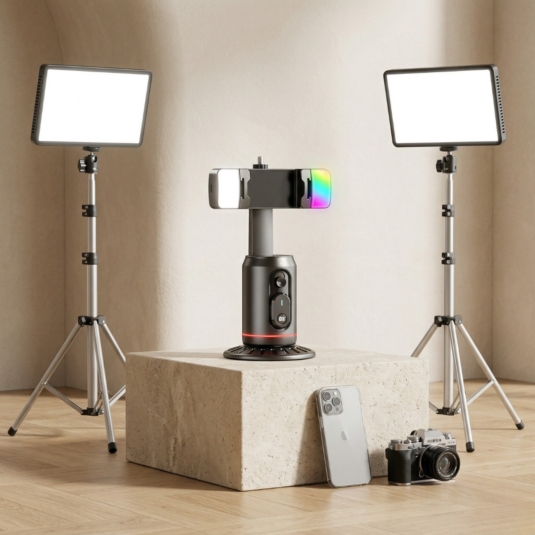 Smart Tracking Gimbal Stabilizer For Stable Selfies | Rosalyssa