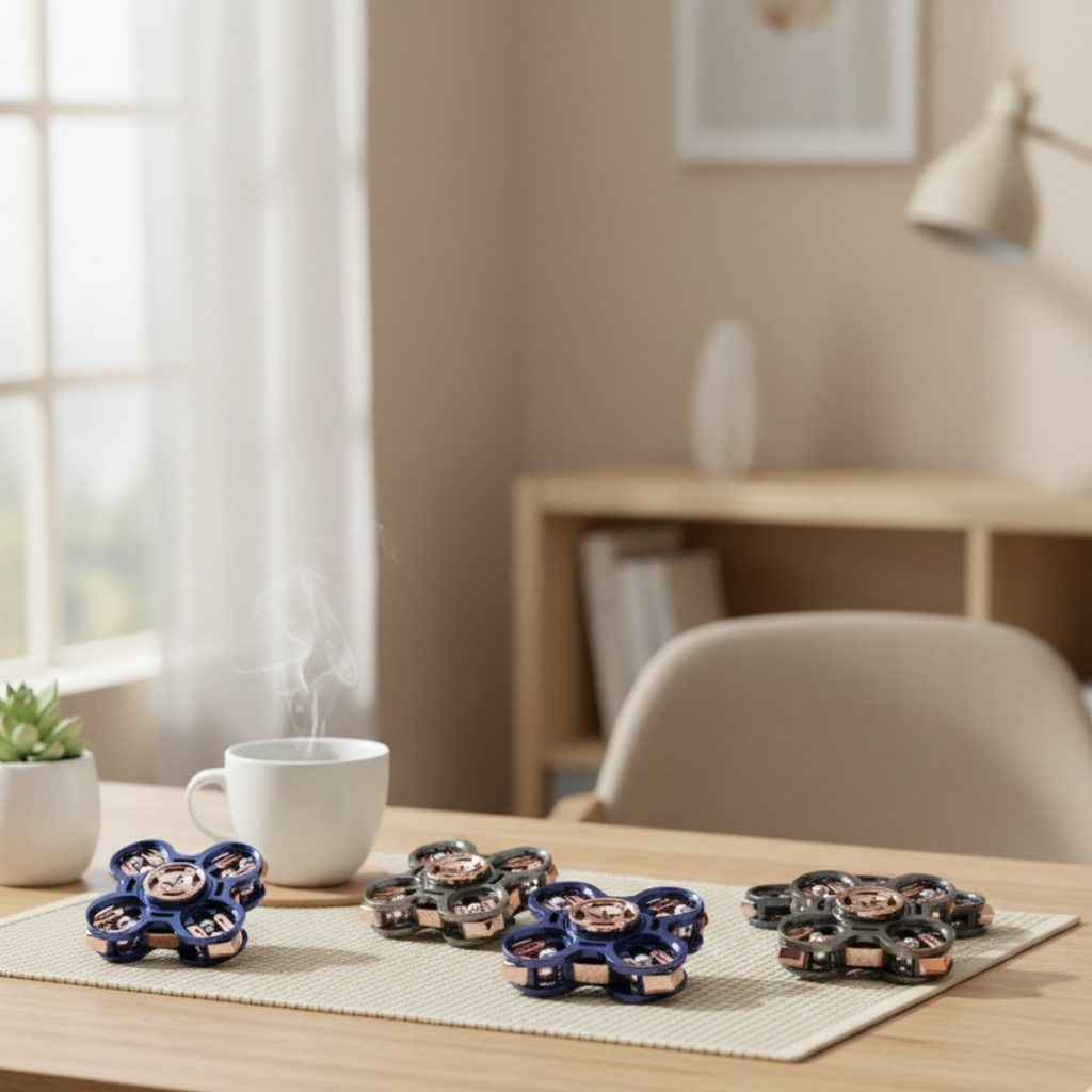 Metal Fidget Spinner til stressaflastning for voksne og teenagere | Rosalyssa