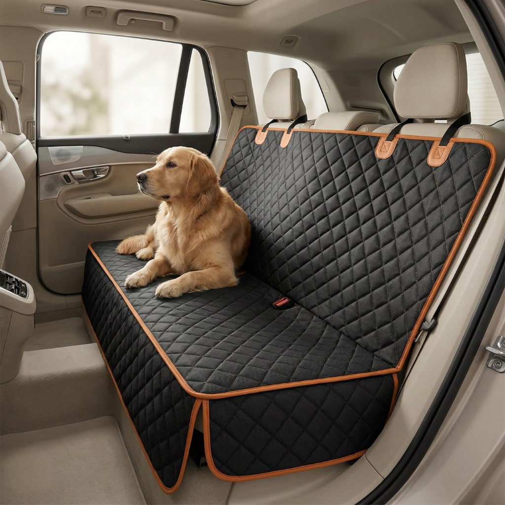 Waterproof Dog Seat Cover for Car Interior Protection | Rosalyssa
