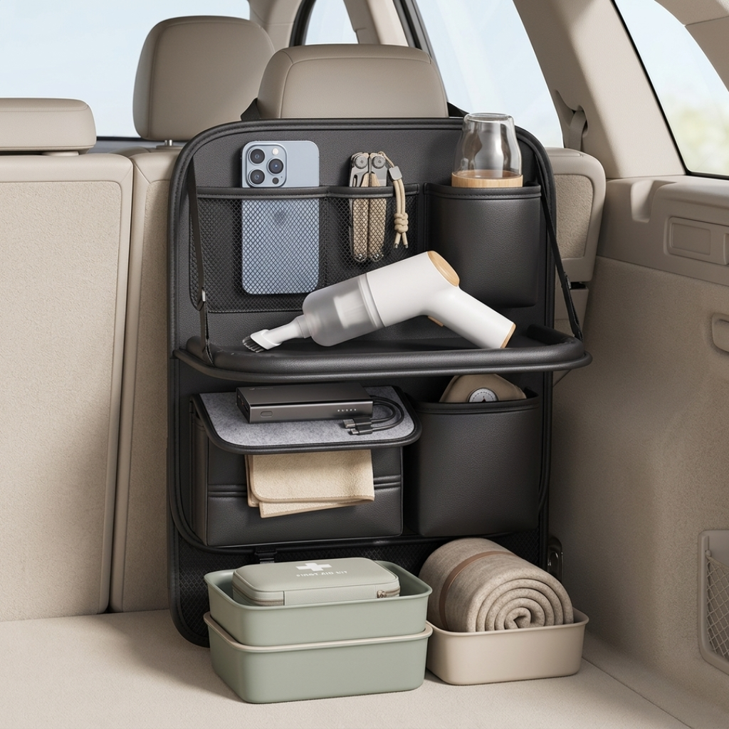 Back Seat Organizer For Cars And Travel Accessories | Rosalyssa