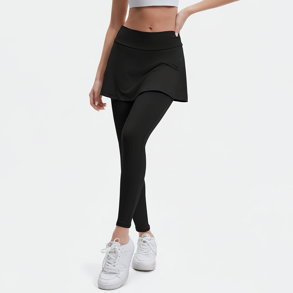 Flared High-Waist Yoga Pants With Stretch For Daily Comfort
