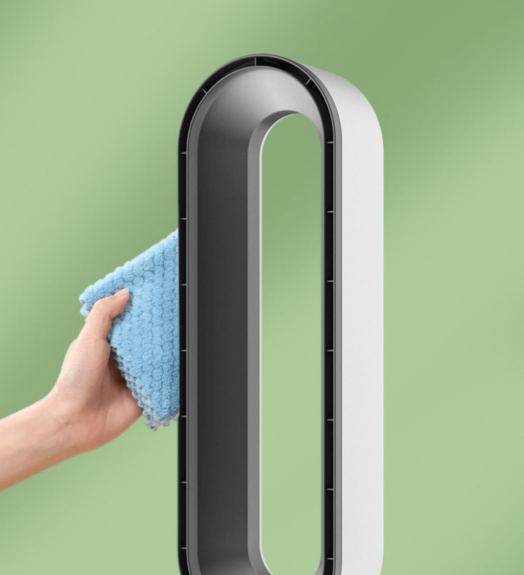 BreezeNova 3-w-1 Chłodnica Powietrza dla Zdrowego Powietrza Wewnątrz i Delikatnego Chłodzenia