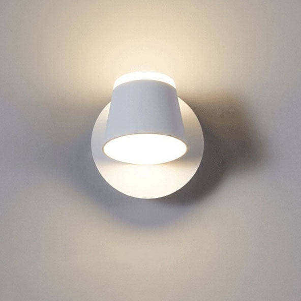 Lampa ścienna LED Aurora z obrotowym cylindrycznym kloszem i opcjami 1/2/3 płomieni