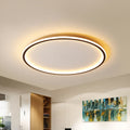 Lâmpada de Teto LED Nordic Disc Moderna de Embutir para Espaços de Estar
