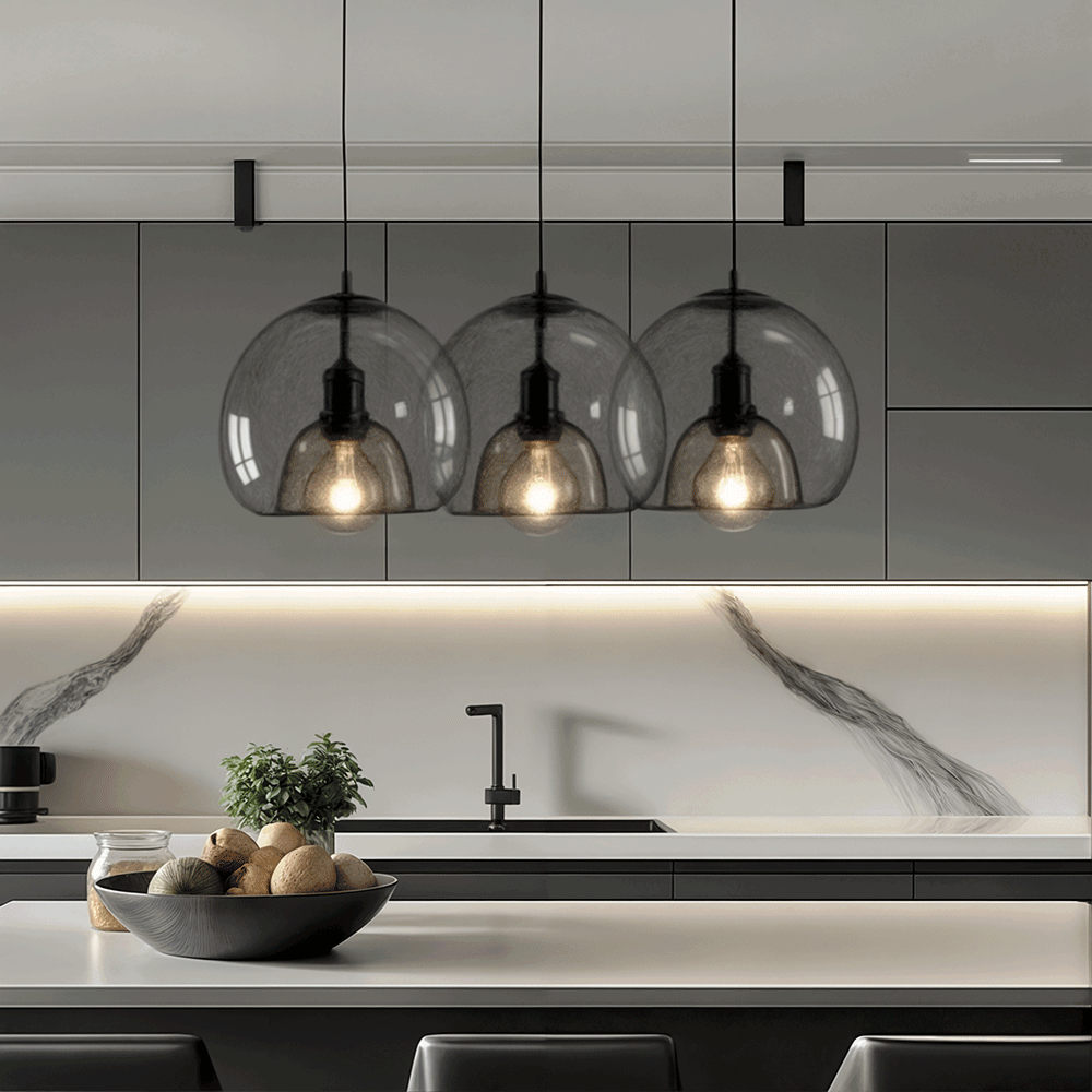 Aurelia Glas-Hängeleuchten für moderne Küchen und mehr