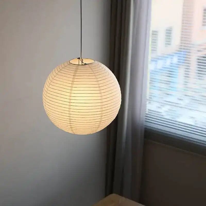 Nova Luminária Pendente com Design de Balão de Papel para Interiores Modernos