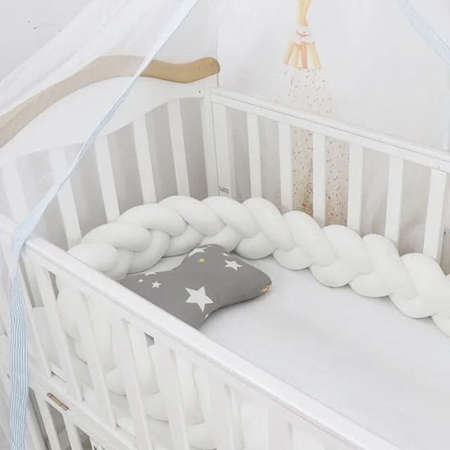 CozyNest Gewebtes Babykissen für sicheren und erholsamen Schlaf